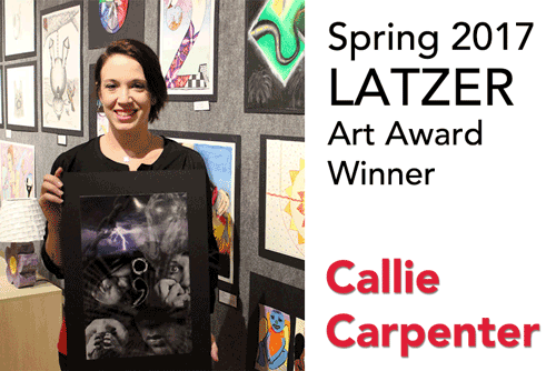 CARPENTER RECEIVES LATZER ART AWARD