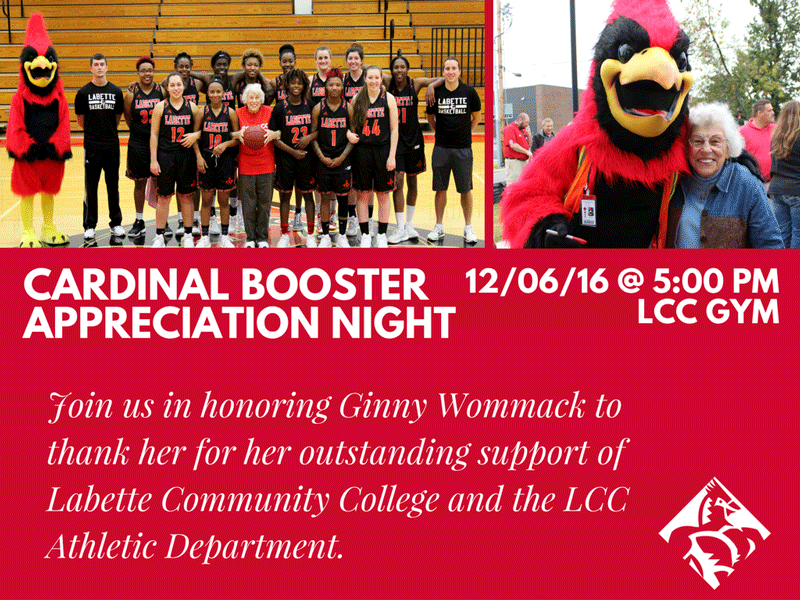 Cardinal Booster Appreciation Night