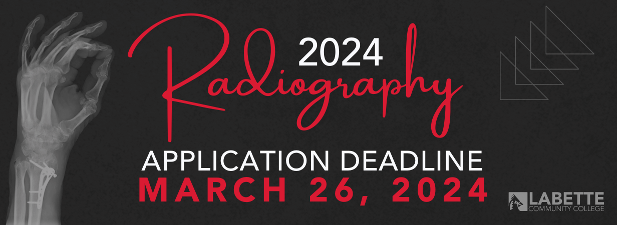Radiography Application Deadline March 26