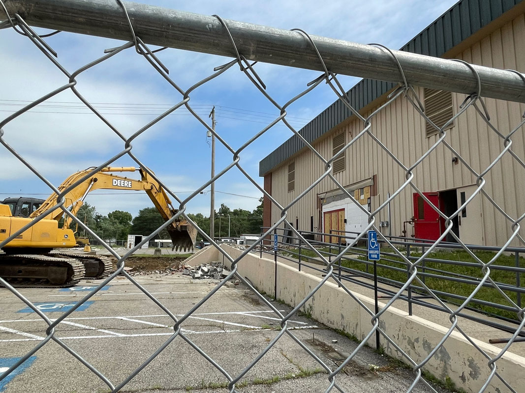 Parking Lot & Entryway Demo