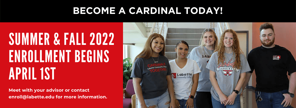 #enroll Enrollment for Summer & Fall Begins April 1st