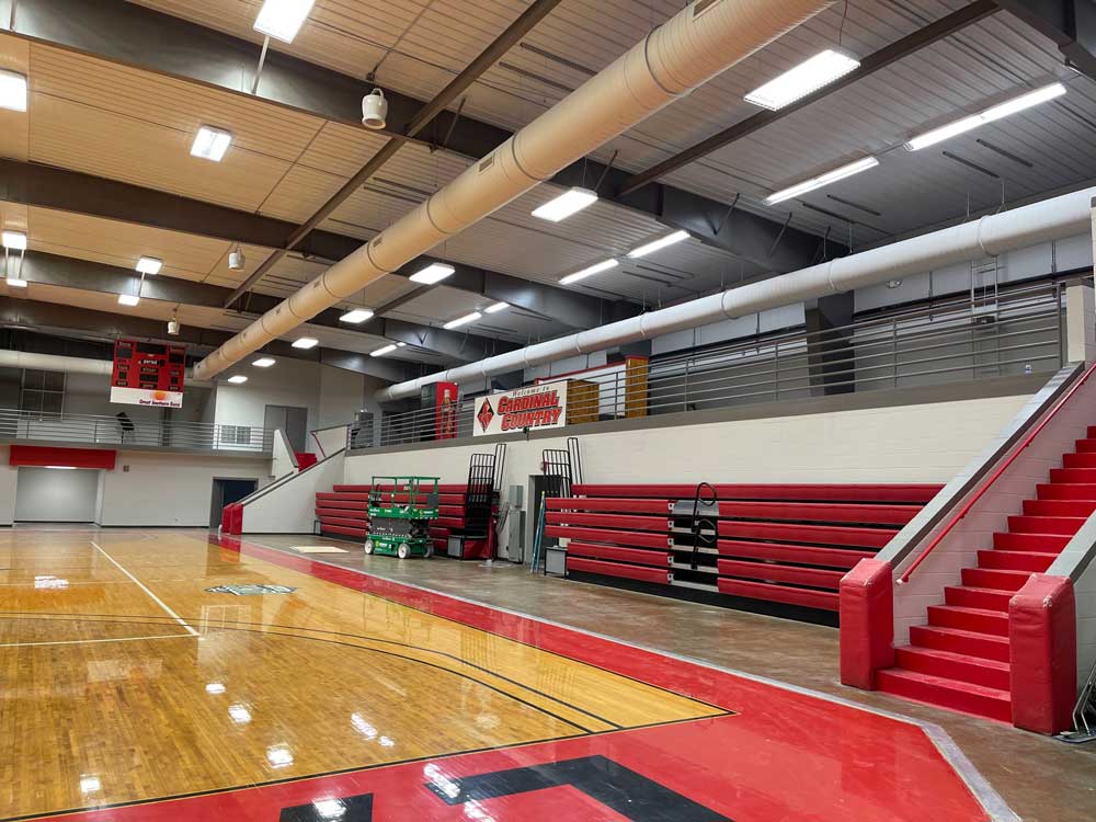 Labette Community College - They have a new weight room for their atheltes  and students (102016)