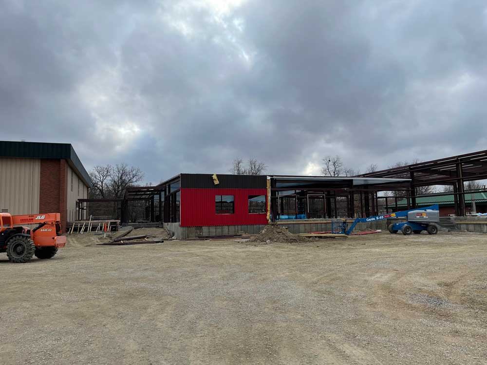 Labette Community College - They have a new weight room for their atheltes  and students (102016)