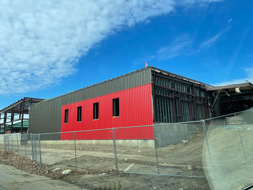 A new athletic complex at Labette Community College in Parsons is nearing  completion 